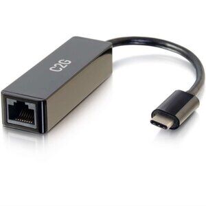C2G USB-C to Gigabit Ethernet Network Adapter Converter NWT